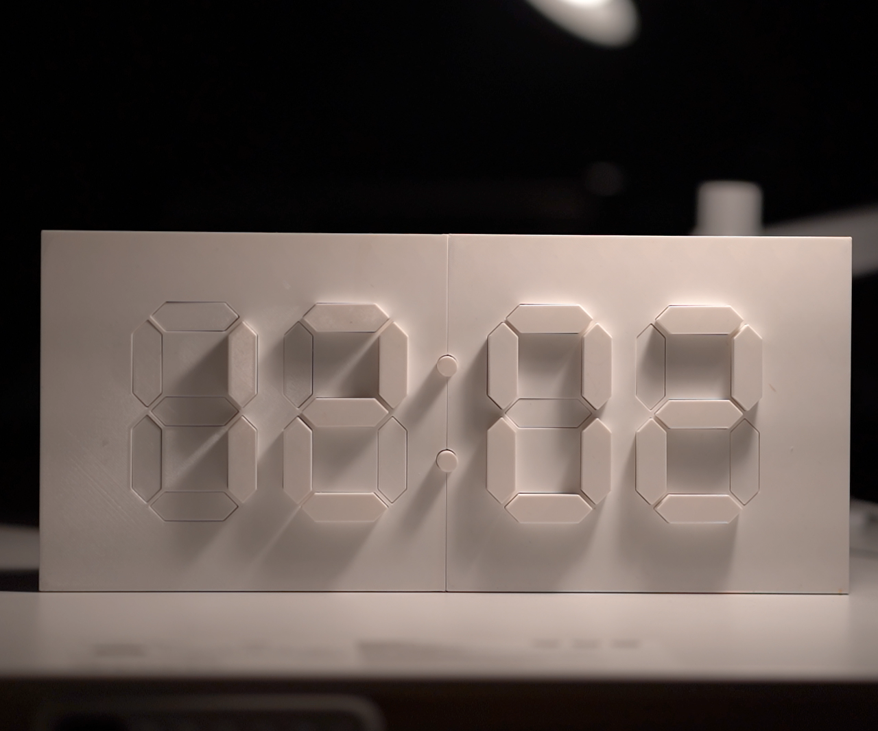 Kinetic Digital Clock